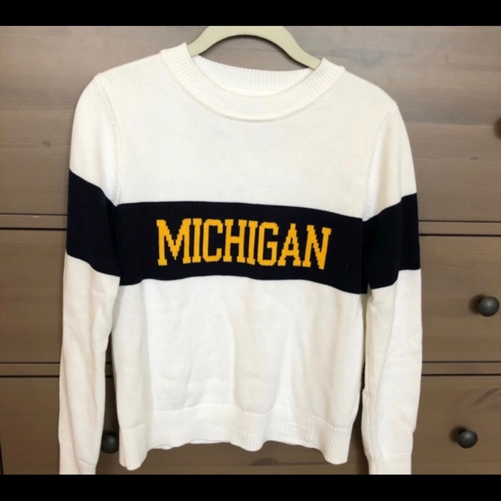 University of Michigan hillflint sweater